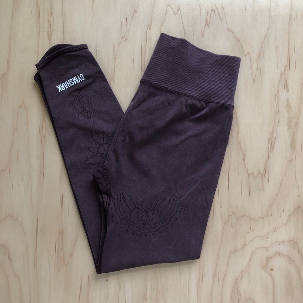 Maroon Gymshark Leggings